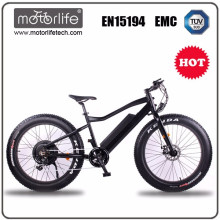 Motorlife / bicicleta eléctrica 2017 hot 48V batería de litio grasa neumático ebike